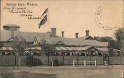 Settlers Club Mildura, Australia Postcard Postcard Postcard