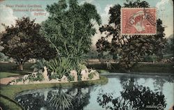 Near Palace Gardens, Botanical Gardens Postcard