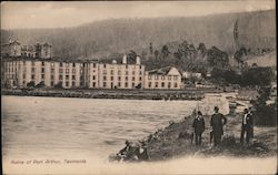Ruins of Port, Tasmania Postcard