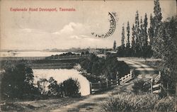 Esplanade Road Devonport, Tasmania Postcard