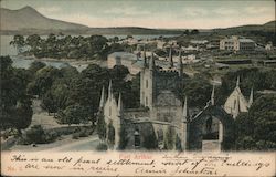 Church Ruins Postcard