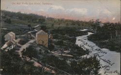 Old Mill North Esk River, Tasmania Postcard