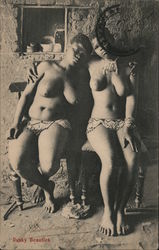 Dusky Beauties, Nude South Africa Postcard Postcard Postcard