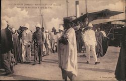 St.Louis (Senegal) Arrivee do Colonel Gourand rentrant de Mauritanie a bord du Sahel Postcard