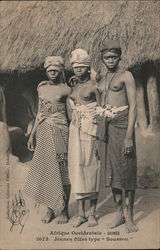 Afrique Occidentale - Guinee, Nude Postcard