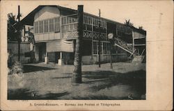 Bureau des Postes et Télégraphes Postcard