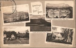 Greetings from Cape Town Postcard