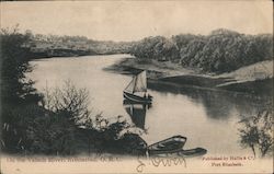 On the Valsch River, Kroonstad. O.R.C Postcard