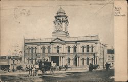 View of Town Hall Postcard