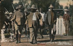 Dinizulu en route for Maritzburg under arrest Postcard