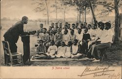 A Native School Postcard