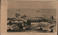 View of Town Postcard