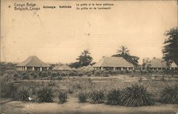 Katanga, De griffie en de Landmacht Postcard