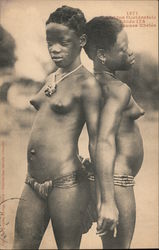 Nude East African girls Postcard Postcard Postcard