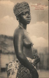 Nude - Afrique Occidentale - Etude 169, Jeune Fanti Postcard