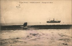 Passage de la Barre Grand-Lahou, Ivory Coast Africa Postcard Postcard Postcard