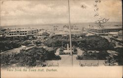 View From the Town Hall Postcard