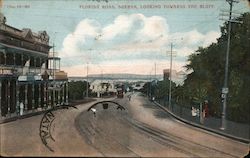 Florida Road, Durban Looking towards the Bluff Postcard
