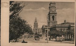 Town Hall, Durban Postcard