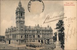 View of Town Hall Postcard