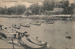 Groet uit Bandjermasin Postcard