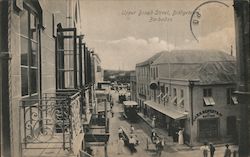 Upper Broad Street Bridgetown, Barbados Caribbean Islands Postcard Postcard Postcard
