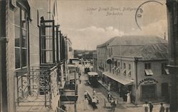 Upper Broad Street Postcard