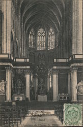 Gand L'Interieur de l'Eglise St. Bavon Ghent, Belgium Postcard Postcard Postcard