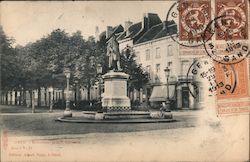 Monument Joseph Guislain Ghent, Belgium Postcard Postcard Postcard