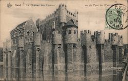 The Castle of the Counts from Execution Point Postcard
