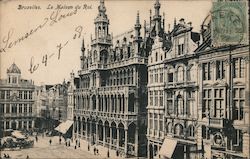 Bruxelles - La Maison du Roi Postcard