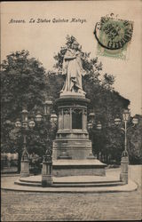 Anvers, La Statue Quinten Matsys Postcard