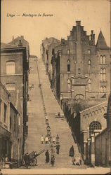 Liege - Montagne de Bueren Postcard