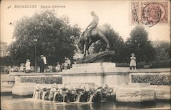 Bruxelles - Square Ambiorix Postcard