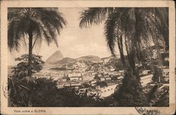 View Looking Toward the Neighborhood of Glória Rio de Janeiro, Brazil Postcard Postcard Postcard