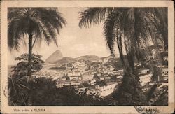 View Looking Toward the Neighborhood of Glória Postcard