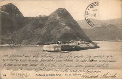 Fortress of Santa Cruz, State of Rio de Janeiro Niteroi, Brazil Postcard Postcard Postcard