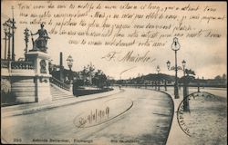 Avenida Beira-mar, Flamengo, Rio de Janiero Postcard