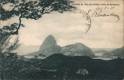Entrance of Rio de Janeiro, view of Sylvestre Postcard