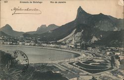 Enseada de Botafogo Rio De Janeiro Brazil Postcard Postcard Postcard