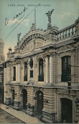 Post Office Building Postcard