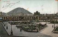Lima (Peru) Palacio de Gobierpo Postcard