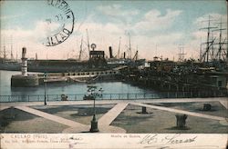 Callao (Peru) Muelle de Guerra Postcard Postcard Postcard