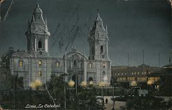 La Catedral Lima, Peru Postcard Postcard Postcard