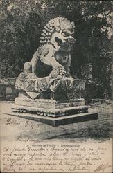 Gardien de Temple - Temple Guardian Postcard