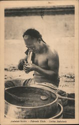 Ambulate kitchin - Fabrende Kuche - Cuisine Ambulante Postcard