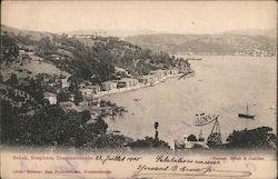 Bebek, Bosphore, Constantinople Postcard