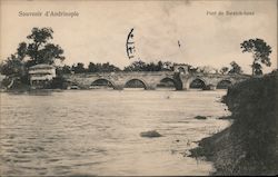Pont de Saratch-hane Andrinople, Turkey Greece, Turkey, Balkan States Postcard Postcard Postcard