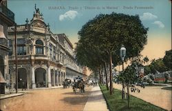 Prado y "Diario de la Marina" Postcard