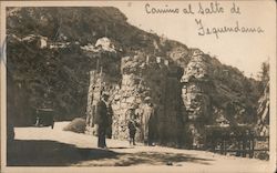 Camino al salto de tequendama Postcard